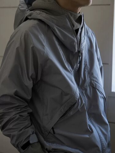GDW 20D 稳赢 尼龙格子日系轻量化三防连帽夹克外套皮肤衣防晒服