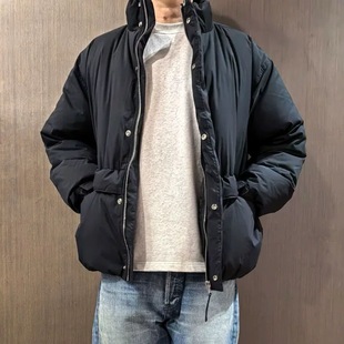 MADNESS 日系复古机能风立领羽绒服外套男女宽松休闲保暖余文乐