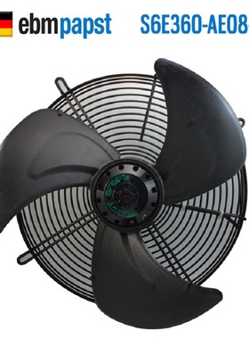 原装ebmpapst风机S6E360-AE08-01 230V 65/85W 外转子轴流风扇