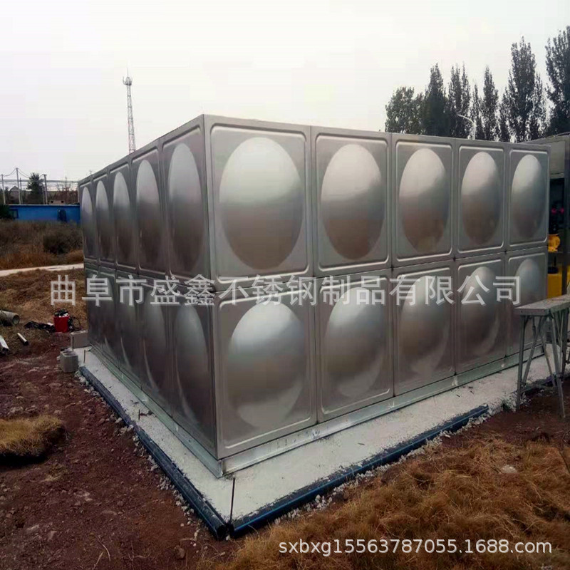 304不锈钢生活储水箱楼顶消防蓄水箱聚氨酯保温水箱