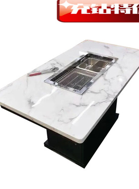 工厂Commercial Dining Table Electric Shabu Hot Pot Cooker Ho