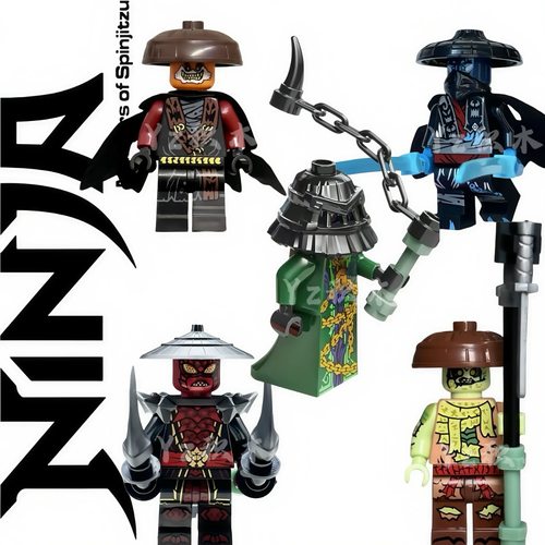 幻影忍者人仔封禁五人组反派