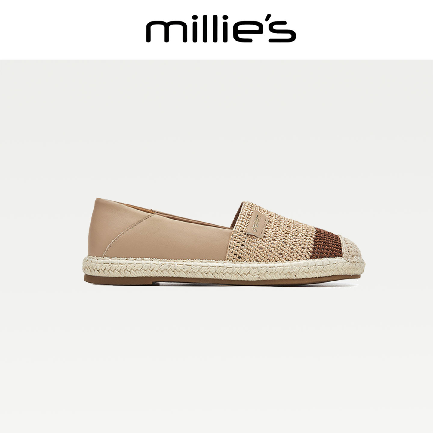 MILLIE'S/妙丽真皮乐福鞋女