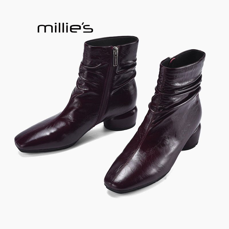 MILLIE'S/妙丽女靴短靴巨好看