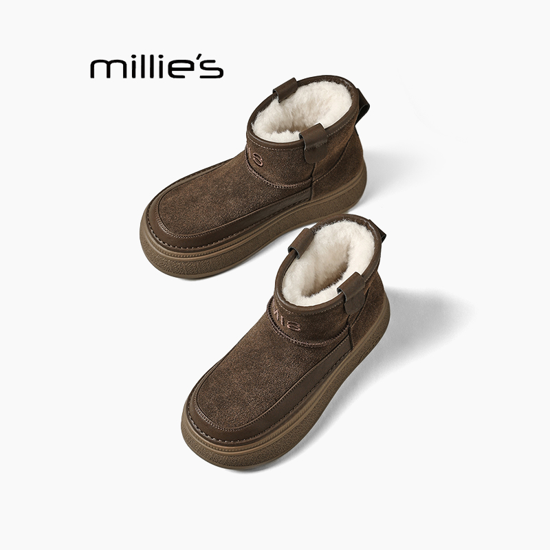 妙丽冬季百搭雪地靴巨好看