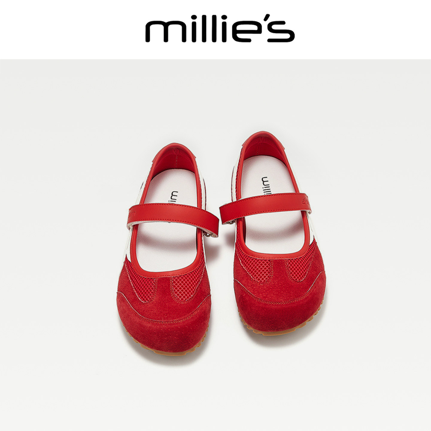 MILLIE'S/妙丽玛丽珍透气休闲鞋图片