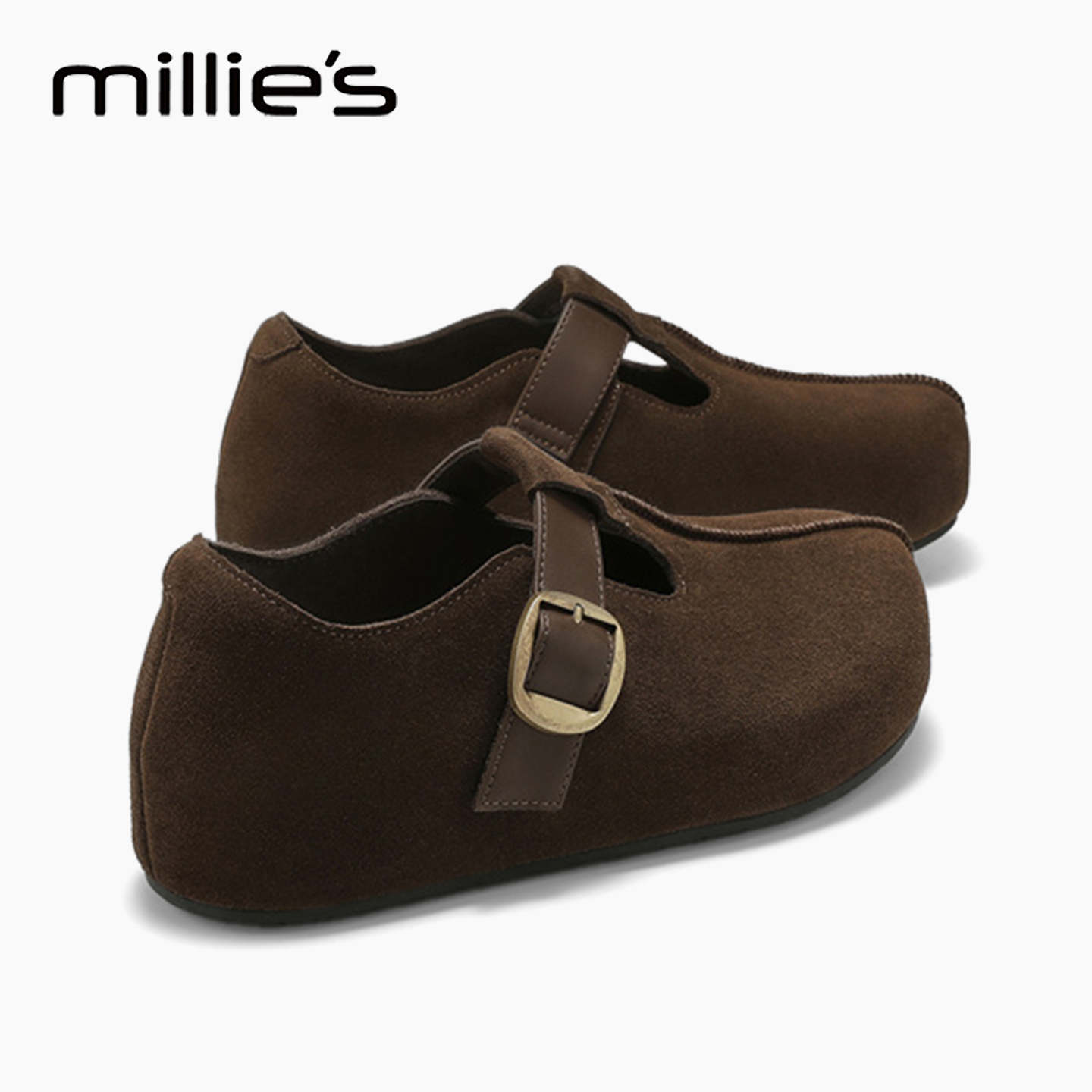 MILLIE'S/妙丽内增高勃肯鞋