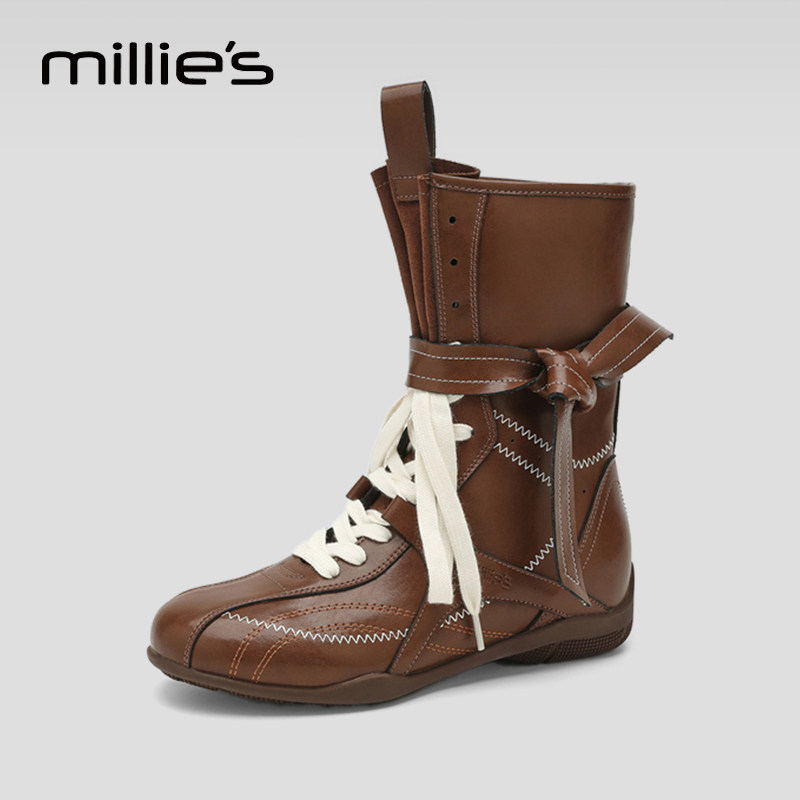 MILLIE'S/妙丽巨好看马丁靴女
