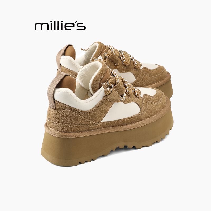 MILLIE'S/妙丽厚底休闲鞋巨好看