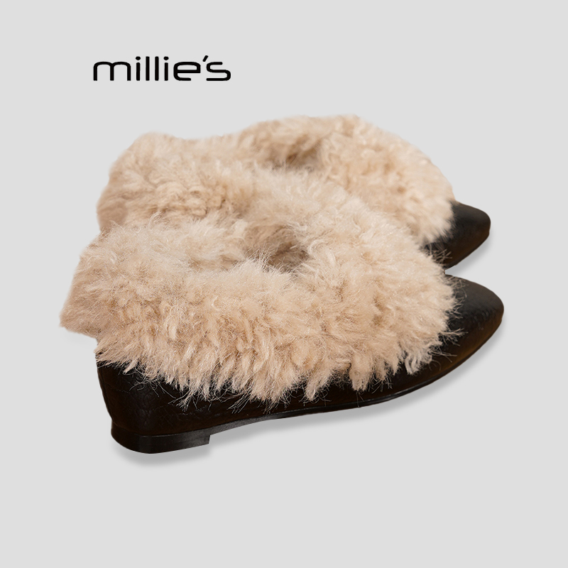 MILLIE'S妙丽真皮乐福鞋女巨好看