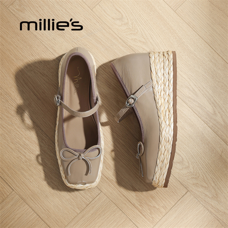 MILLIE'S/妙丽真玛丽珍鞋厚底女