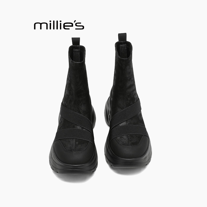 MILLIE'S妙丽增高短靴巨好看