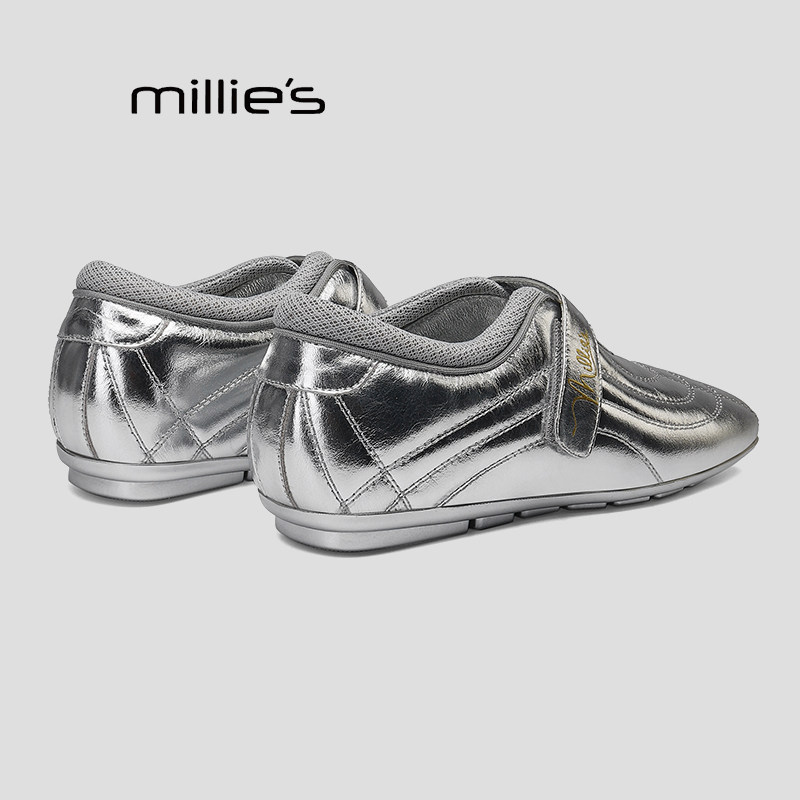 MILLIE'S/妙丽2026新品芭蕾舞平底鞋女复古系带浅口单鞋玛丽珍鞋Q,女鞋,浅口单鞋,淘宝优惠券,粉丝福利购,淘宝优惠卷