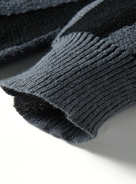 New Popular Autumn Winter Irregular Jacquard Pattern Pullov