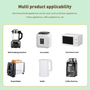 3-6pcs Cord Winder Organizer for Kitchen Appliance Cord Wra