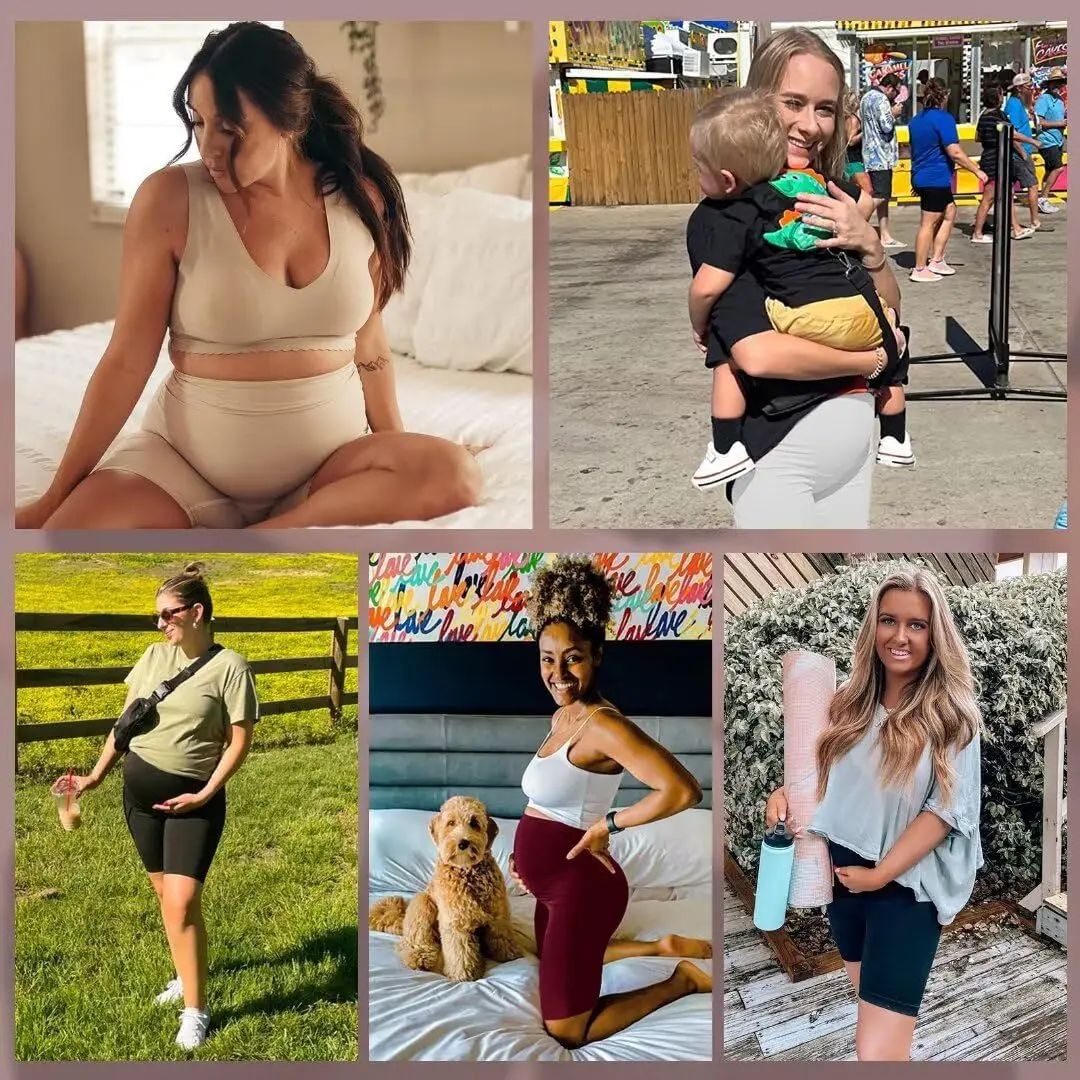 Summer hot-selling yoga maternity pants five-point high-wais