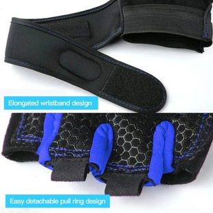 Gym Gloves for Women Men Fitness Weight Lifting Wristband G