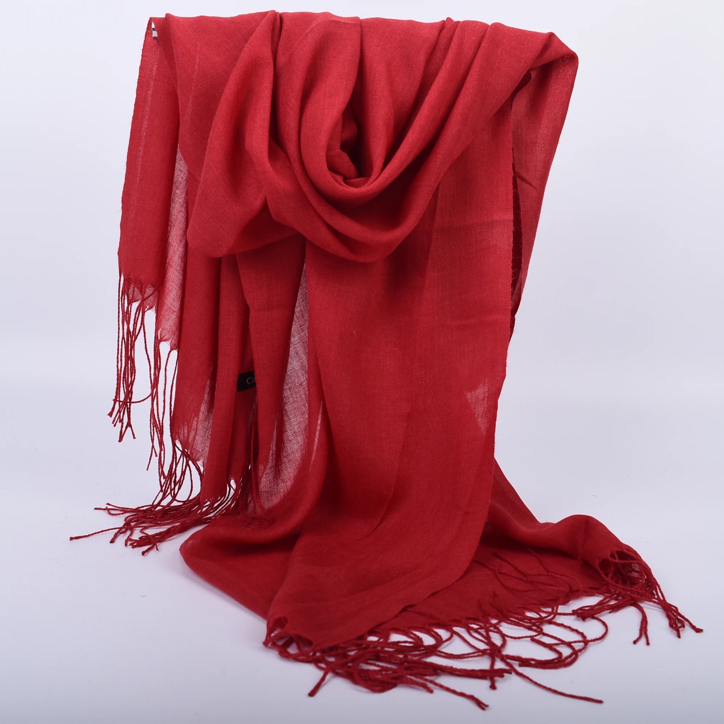 New autumn and winter solid color scarf for both men and wo