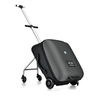 Formsio Kids Scooter Suitcase Lazy Carry On Rolling Luggage