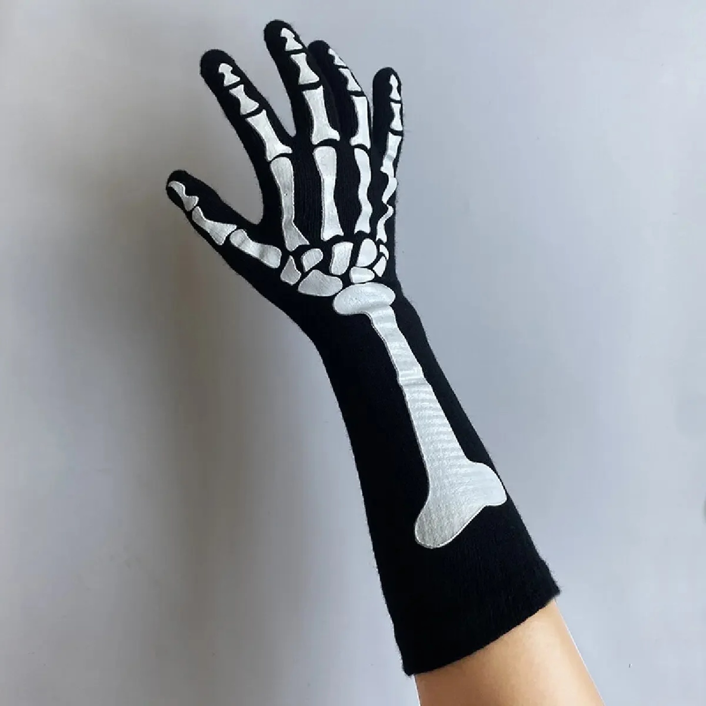 Halloween Skeleton Skeleton Gloves Trick Dark Wind Convex G