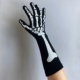 Trick Gloves Dark Wind Halloween Convex Skeleton
