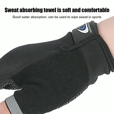 Summer Men Fishing Gloves Women Two Finger Cut Male Touchsc