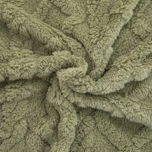 New Tafu Velvet Fleece Blankets Double sided Jacquard Geome