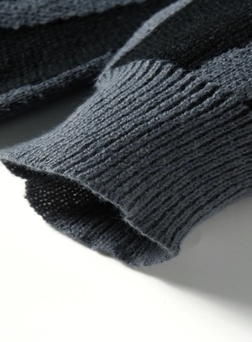 New Popular Autumn Winter Irregular Jacquard Pattern Pullov