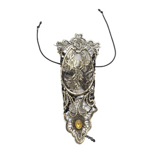 1pc Gothic Steampunk Lace Cuff Fingerless Glove Arm Warmer