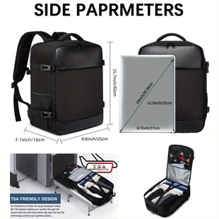 ryanair 40x20x25 and easyjet 45x36x20 Cabin Bag Travel Back