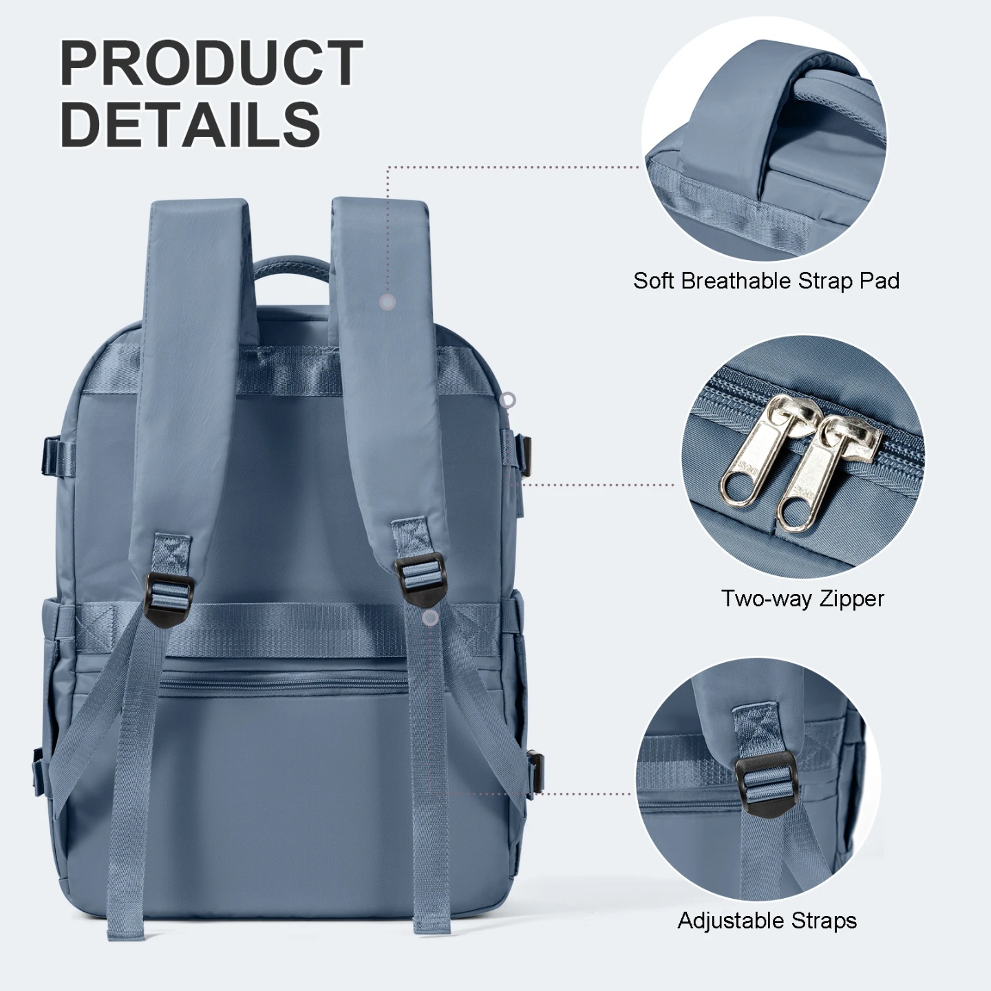 Laptop Bag Travel Backpack for Women Large Capacity Easyjet