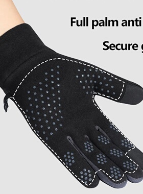 Winter Gloves Women Cycling Bike Thermal Fleece Cold Resist