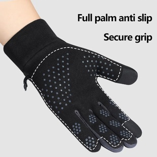 Cycling Bike Thermal Winter Cold Women Fleece Resist Gloves