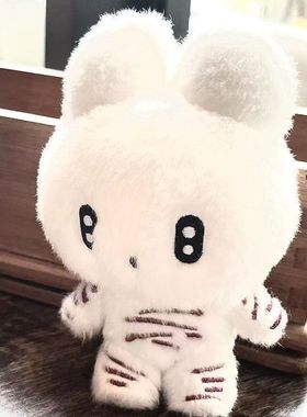 幸福小兔玩偶Jell超萌可爱治愈10cm小挂件毛绒玩偶公仔挂件小兔