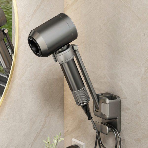 卫生间懒人吹风机支架免手拿电吹风置物架免打孔浴室风筒收纳挂架,家庭/个人清洁工具,吹风机置物架,淘宝优惠券,粉丝福利购,淘宝优惠卷