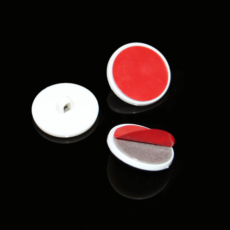 2cm免打孔粘勾珠帘门帘塑料挂钩粘盘圆盘水晶帘子材料配件