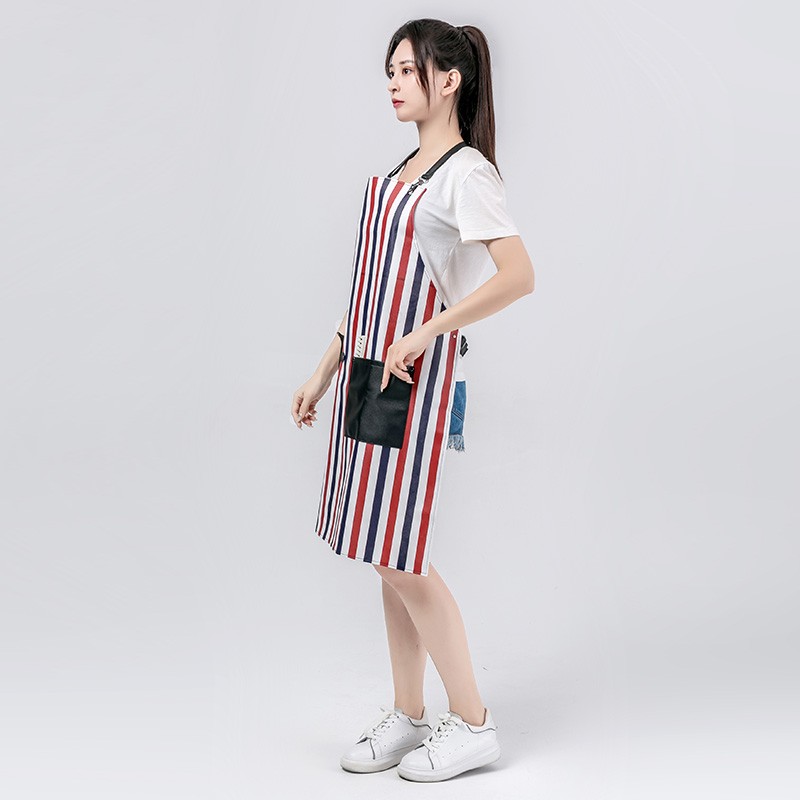 咖啡师围裙logo定制花店美发师发型师围裙花艺师餐厅酒吧工作服装