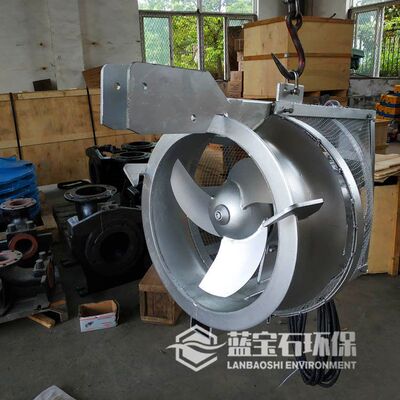 潜水式水平螺旋浆泵 QHB2.2/8不锈钢内循环贯流泵 好至缺氧回流泵