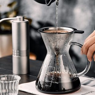 家用具手冲咖啡壶咖啡过滤器in咖啡壶泡享 B分co滴漏咖啡器o冲套装