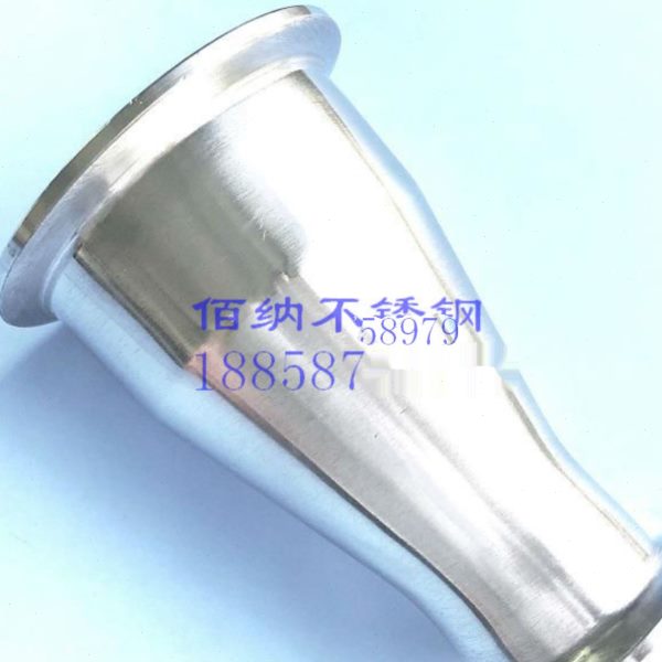 卡箍式卫生级不锈钢304快装大小头快速接头变径抱箍异径喇叭接头