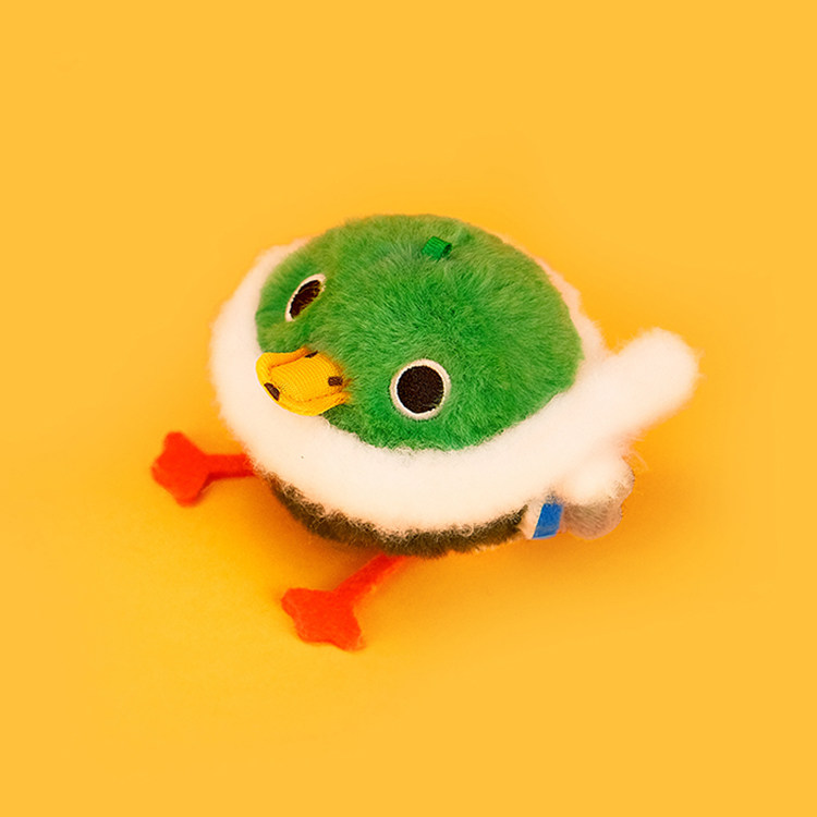 thumbnail for Pop Natural Chirp Dumpling Series Hanging Doll, Small Bird Plush Toy, Toy Bag, Pendant, Qixi Girl's Birthday Gift