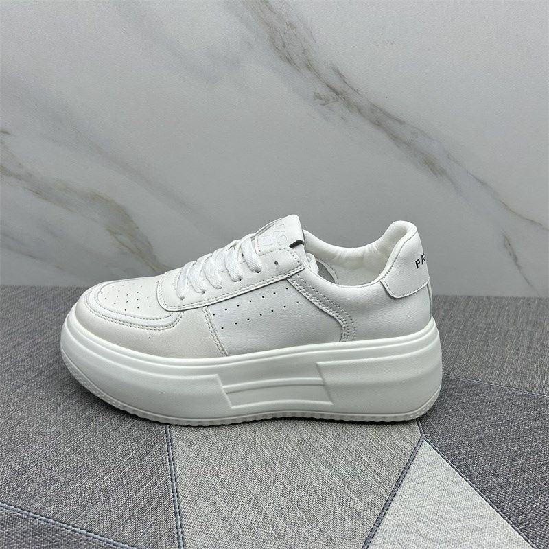 2023新款断码处理春秋单鞋舒适休闲真皮小白鞋平底鞋圆头厚底女鞋,女鞋,深口单鞋,淘宝优惠券,粉丝福利购,淘宝优惠卷