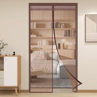 夏季防蚊门帘免打孔家用大门加密防蚊隔断帘窗纱门子磁吸卧室静音