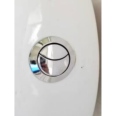 冲水马桶盖圆按钮双按键通用配件抽水马桶进水阀坐便器水箱盖按键