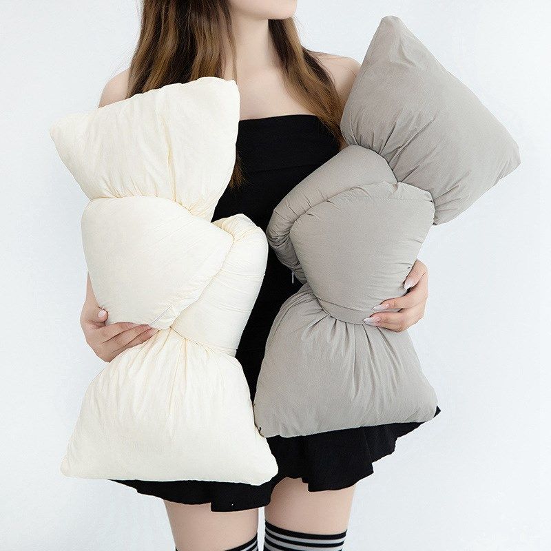 in打个结海带结异形抱枕长条海带结儿童卧室床头靠客厅沙发靠枕,居家布艺,抱枕被,淘宝优惠券,粉丝福利购,淘宝优惠卷