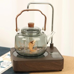 自动上水电陶炉大功率煮茶器家用小型保温煮黑洱白茶泡茶养生壶