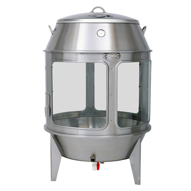 劲恒钢化玻璃展示木炭烤鸭炉商用烧鸡烧鸭炉烤鸡炉烤羊排吊炉