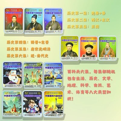蓝色知识卡片历史版百科答题知识卡中小学生学霸知识点魏中咸问答