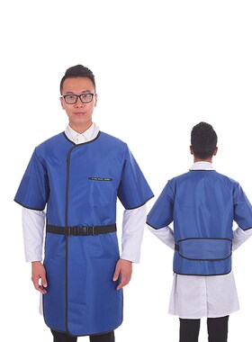 x光射线防护铅衣服套装ct辐射骨科介入放射科R超柔软铅马甲围裙领