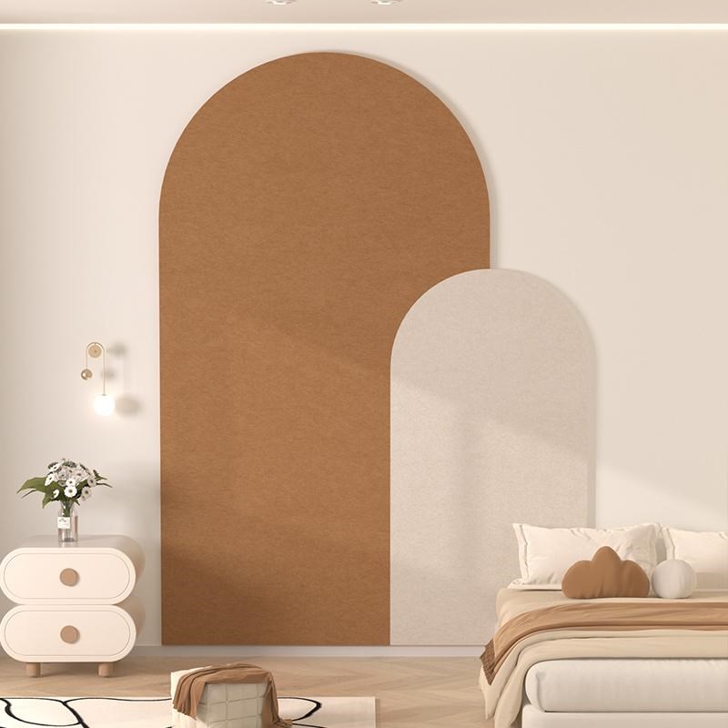 羊毛毡墙贴儿童房间布置背景墙diy创意软包墙围3d立体自粘主题墙